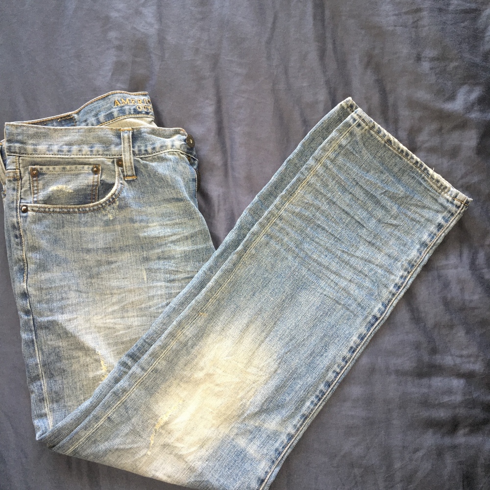 AEO Slim Straight Jeans